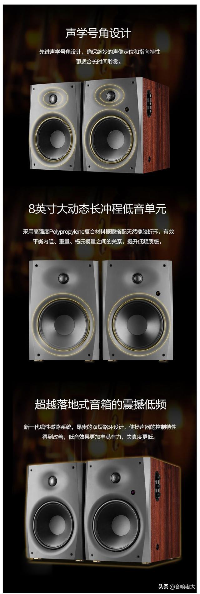 在全世界8寸音箱的范围里，惠威D1500都具有卓越的性价比