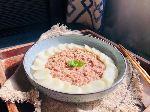 山药蒸肉饼：味道鲜香营养全，老人小孩都爱吃