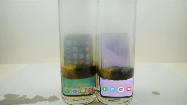 iPhone12和三星S20耐腐蚀测试：结局反转果粉要沸腾了