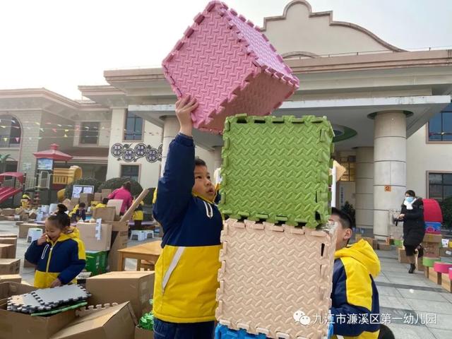 “童心共筑中国梦”——濂溪区第一幼儿园举行第三届主题建构节