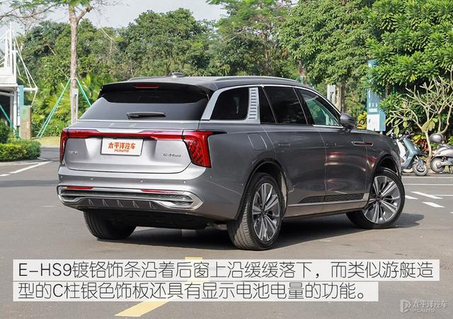 实拍红旗E-HS9：可匹敌新势力的豪华车？