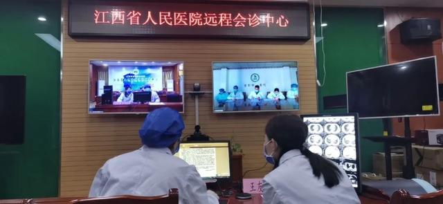 中国日报网@江西省人民医院通过5G远程医疗系统指导随州曾都患者救治工作