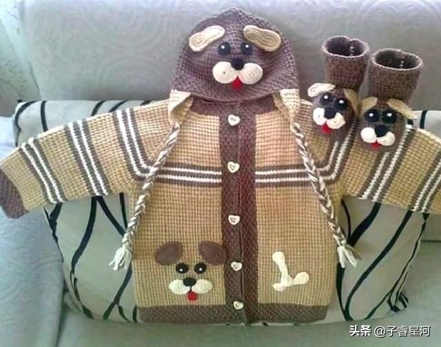 超级宝妈▲多款适合春季穿的幼儿开衫、背心，漂亮又可爱，快来织一件吧