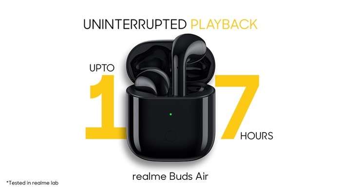 #太平洋电脑网#Realme Buds Air无线耳机曝光 续航时间长达17小时