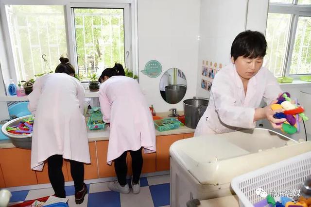 超级宝妈|静海区幼儿园筹备有序 静待复学