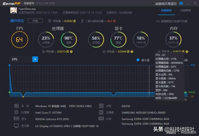 端游玩家实惠不失性能的选择，雷蛇灵刃15标准版体验