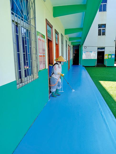 超级宝妈▲儋州市幼儿园积极备战开学季 多措施确保开园复学安全
