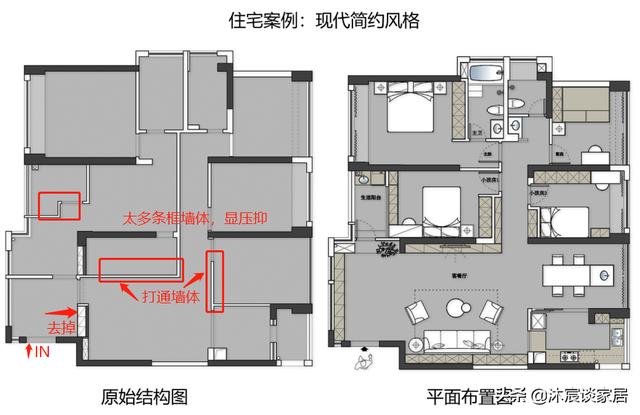 看完她家，发现原木色配着大白墙也能装出幸福感，从玄关美到室内