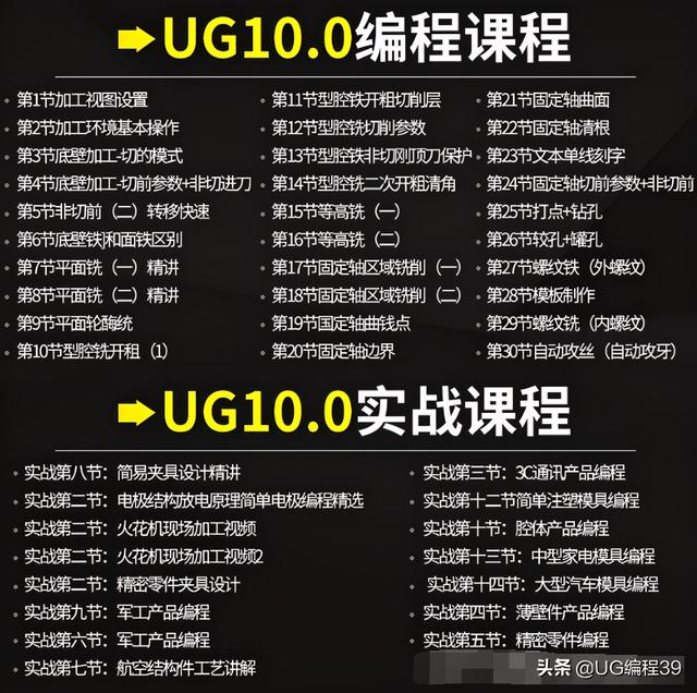 最全UG10.0编程教程，希望能给自学UG的朋友带来帮助