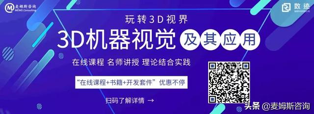 线上课程 | 3D机器视觉及其应用