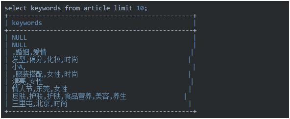MySQL 全文索引实现一个简单版搜索引擎