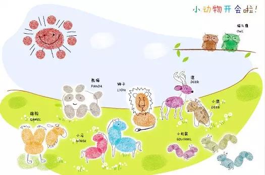 你的育儿经▲教你轻松学会9种手指画玩法，让孩子艺术创造力倍增！