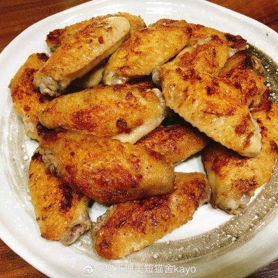 盐焗翅中（不粘锅香煎版）这样做，解馋堪比红烧肉