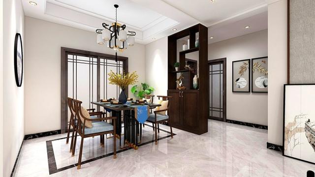 朋友买的118平米三居室，一共才花9万，这新中式风格太美了