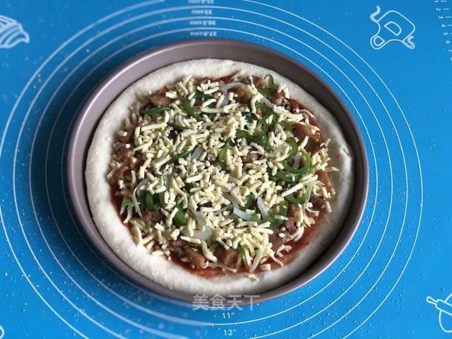 自制家庭版披萨，真材实料，好吃又健康！一点不比餐厅卖的差
