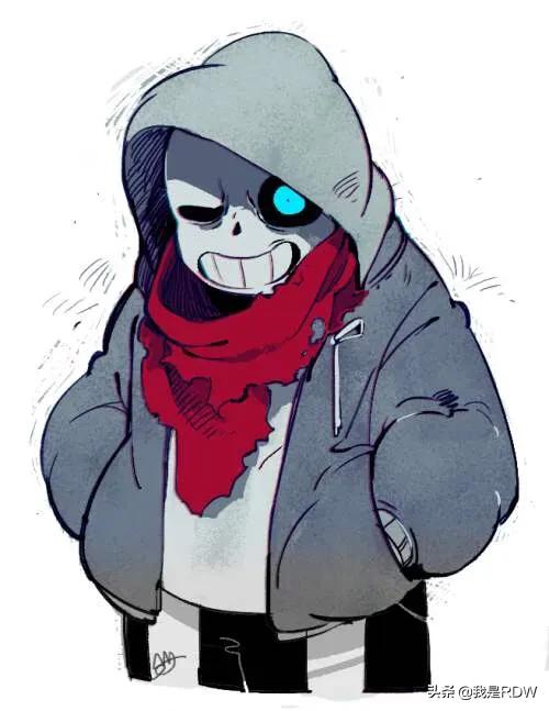 传说之下(undertale)超级骷髅——sans图片