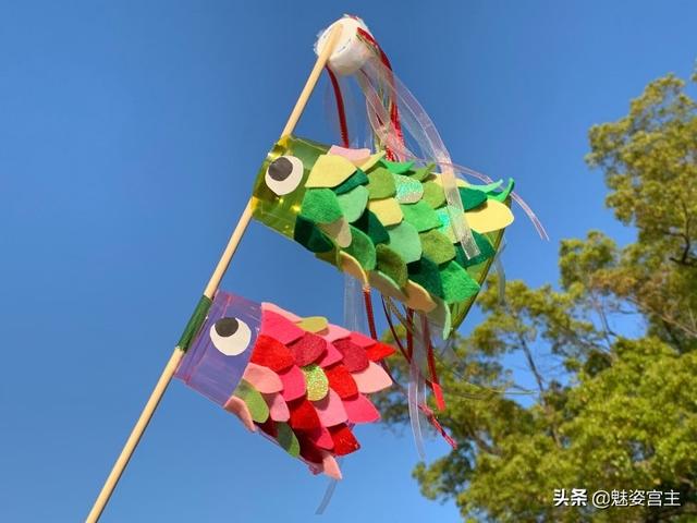 【超级宝妈】烂漫春天,温风习习,日式飞鱼玩具让孩子开心过春天