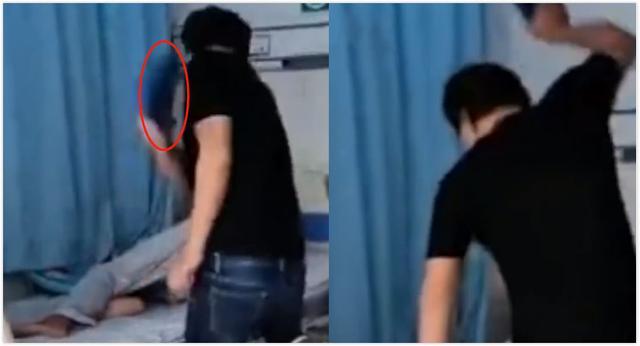 我的天使|懒得照顾住院父亲，儿子用拖鞋狂扇老人：不打还不好呢，让你装