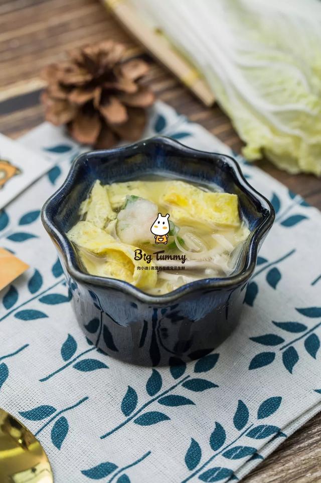 你的育儿经▲一碗热气腾腾的虾滑汤，能给宝宝一个温暖的冬天