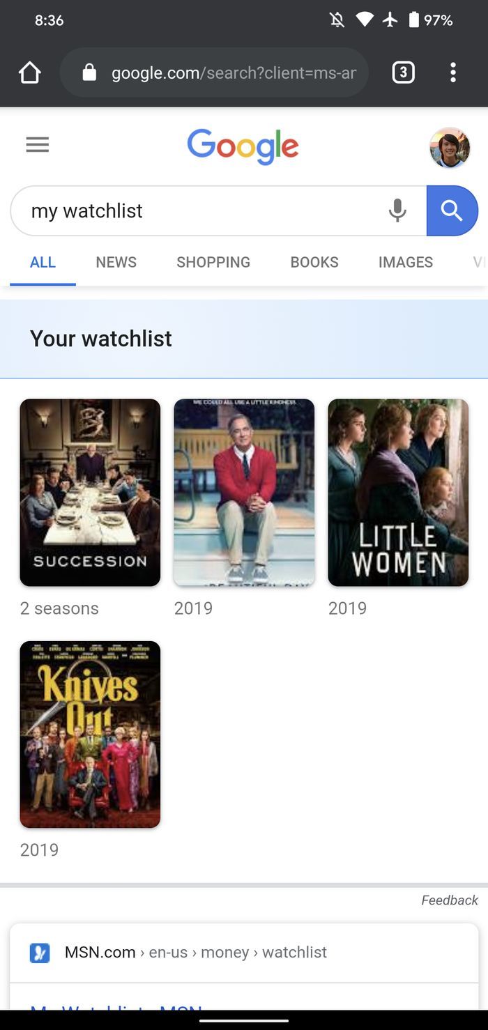 太平洋电脑网：谷歌新增Watchlist功能：方便用户标记电视剧