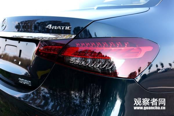 试驾奔驰E350L 4MATIC：绩优生的正常发挥