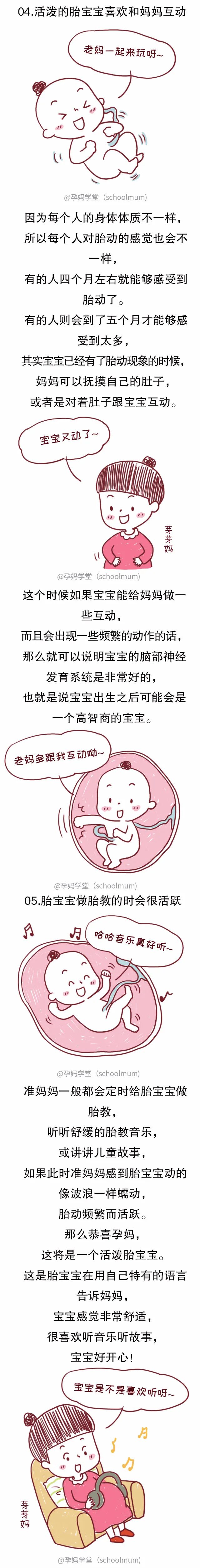 #陌颜幽梦#胎儿的这六种表现,占了两个以上,暗示着宝宝出生后智商高!