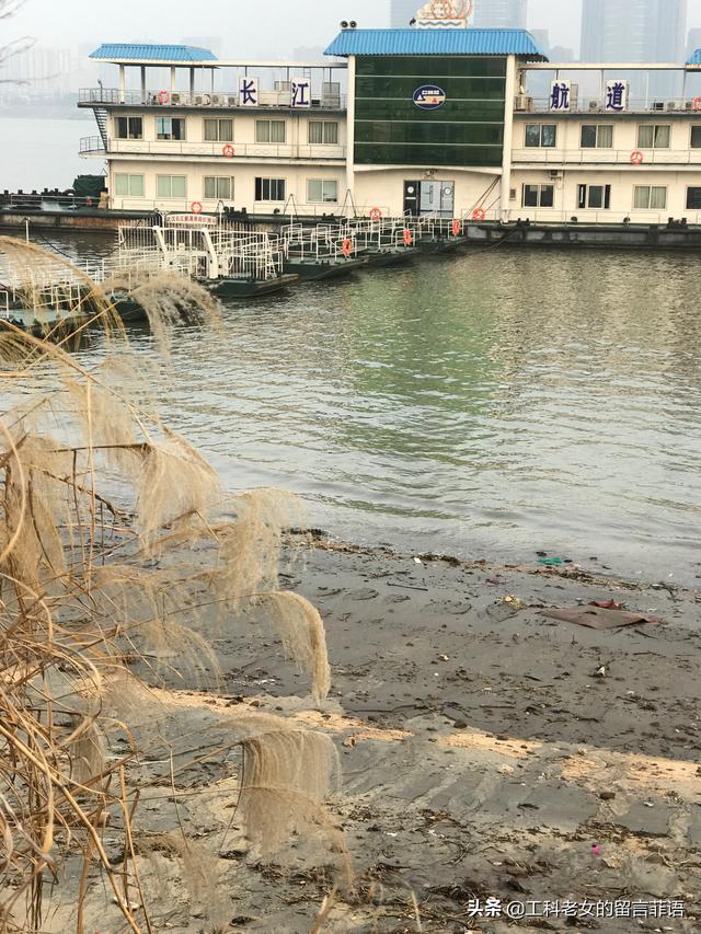 玩乐足迹▲枯水期的汉口江滩走上一小段