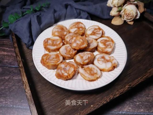奥尔良鸡腿卷：不用烤箱不油炸！鸡腿吃出新花样！