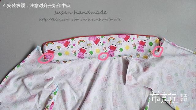 玻璃球的空气|小翻驳领儿童家居服,附过程&公式图纸教学