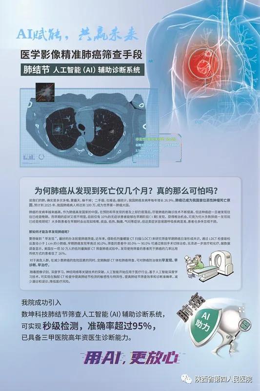 「AI赋能 引领学科新发展」 陕西省第四人民医院医学影像科心血管影像智慧医疗诊断系统投入临床使用