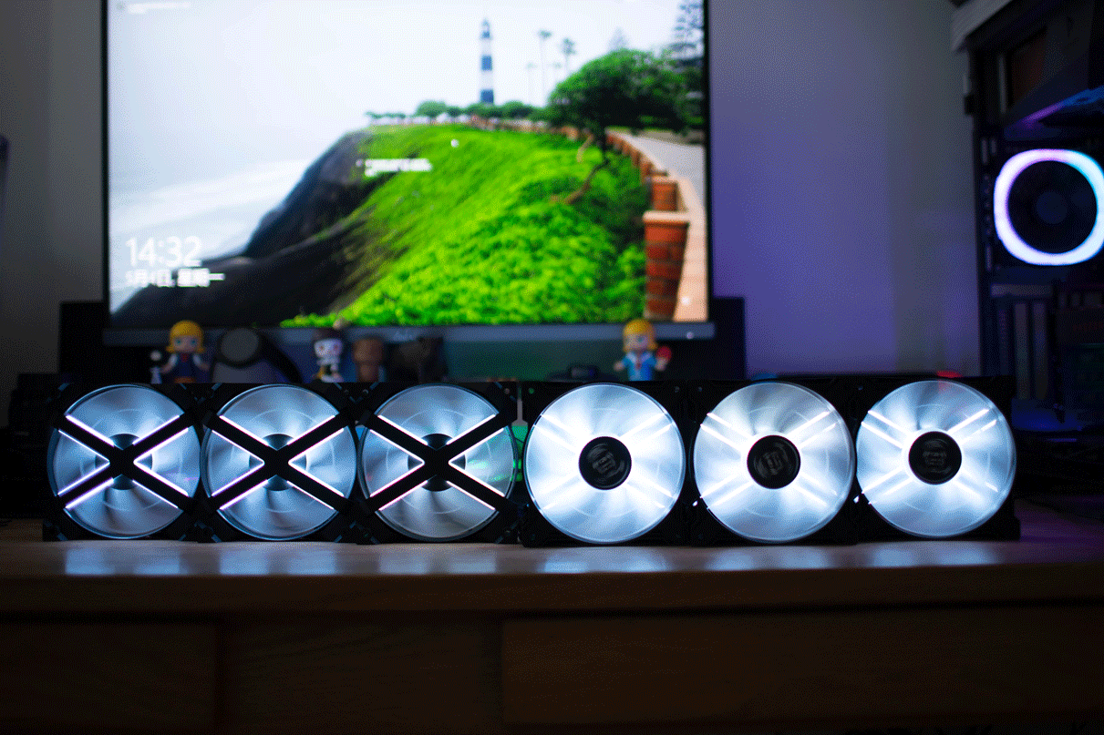 更具个性的RGB风扇，机箱里的魔术师，九州风神MF120GT开箱