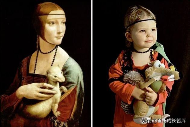 「你的育儿经」这位妈妈把孩子拍进亿元名画里，这才是最厉害的晒娃方式