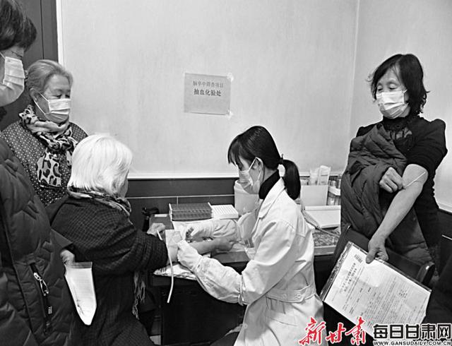 「图片新闻」庆城县庆城镇南街社区卫生服务中心开展国家脑卒中高危人群筛查和干预项目