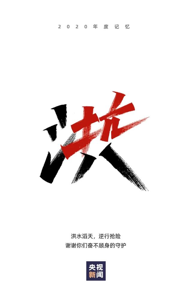 一组字，一起回顾2020，展望2021