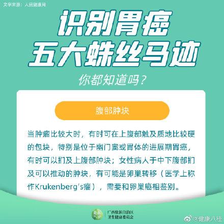 胃癌|“胃”好才是真的好！快速识别胃癌的五大蛛丝马迹小知识，收藏