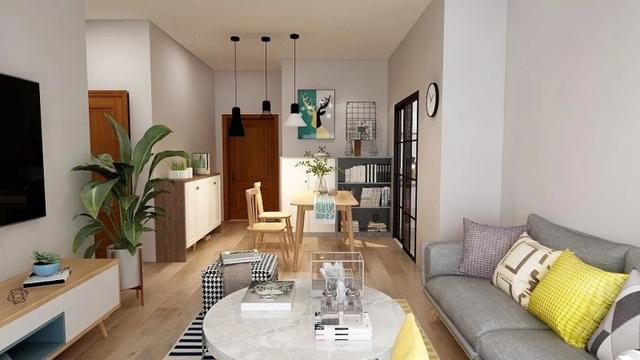 我的装修我做主，70平米的二居室，超级fashion的现代风格，怎么这么好看