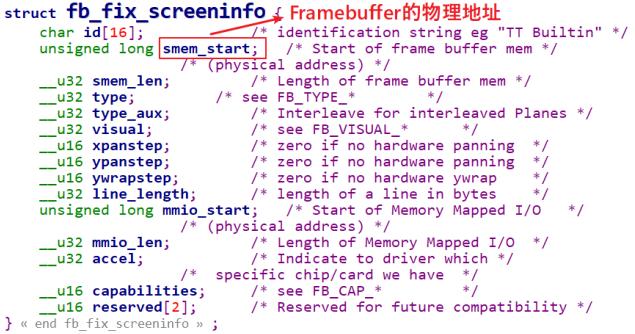 Framebuffer 程序分析