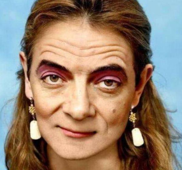 冷无情|“憨豆”颜值本以为会遗传女儿,直到看清正脸:憨豆是我岳父