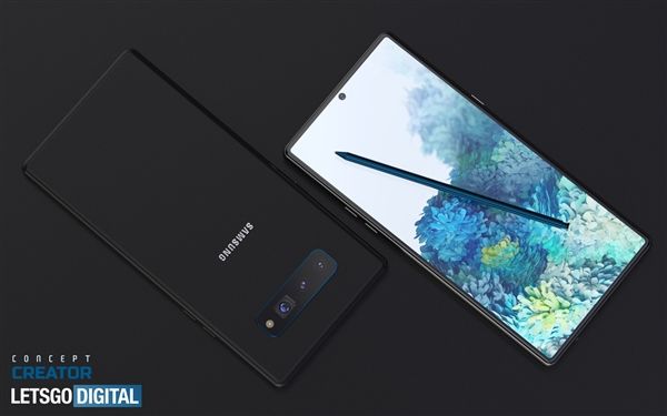 「太平洋电脑网」三星Galaxy Note 20渲染图：果然还是那熟悉的味道