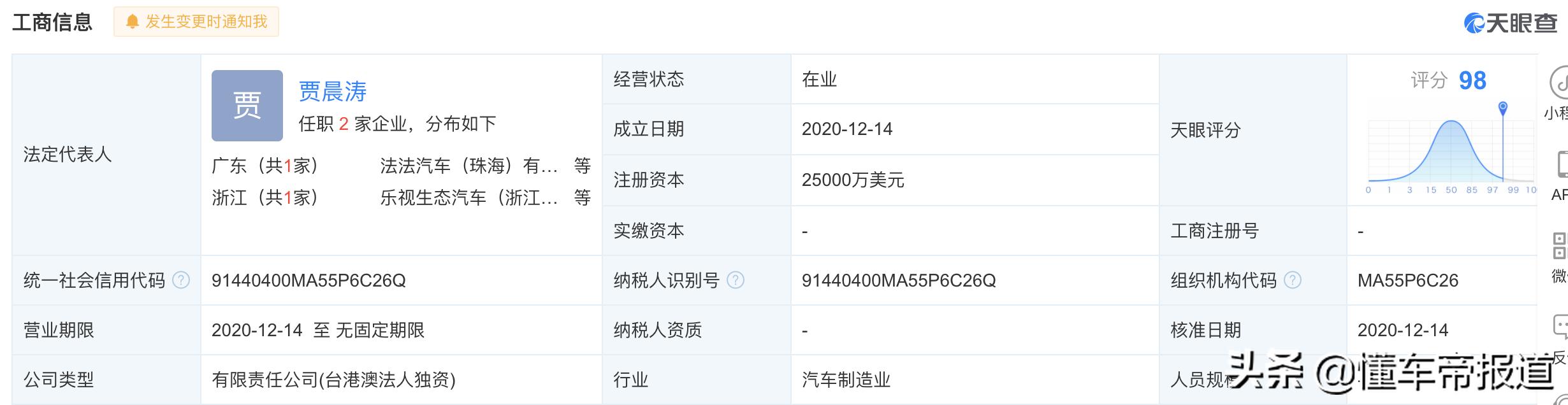 关注 | 忽悠，接着忽悠！FF落户珠海意欲何为？