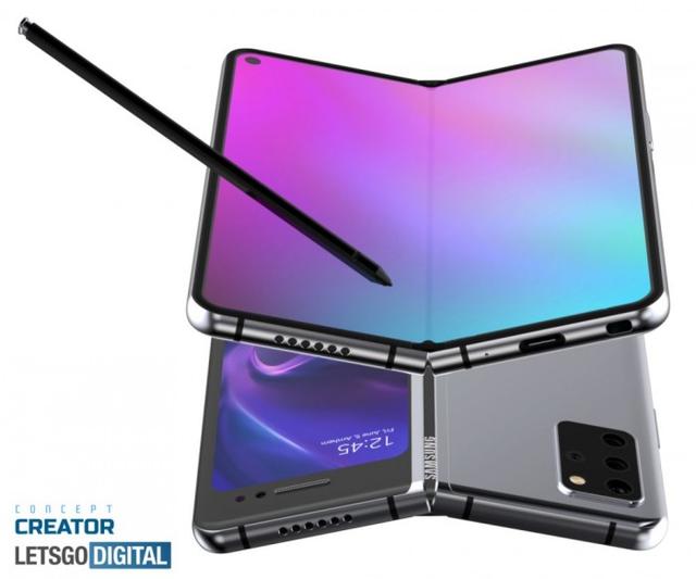 #环球网#三星Galaxy Note Fold渲染：这样的折叠机你想买吗？