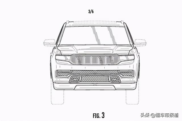 新车｜世界第一台豪华SUV复兴？Jeep瓦格尼尔专利图曝光