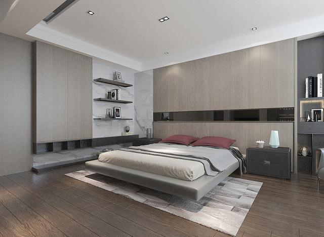 她将自己156平极简风新家，晒到同学群里，惹得大家都羡慕不已