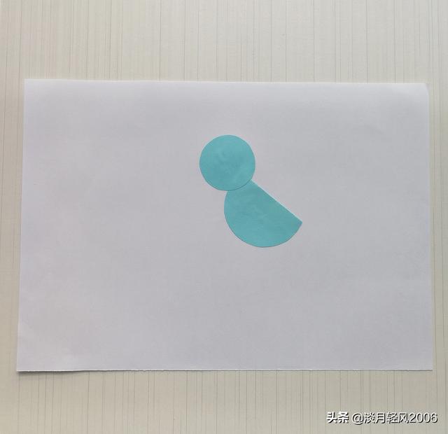 超级宝妈▲幼儿园简单小手工，用卡纸粘贴小鸟的教程，可以当手工作业