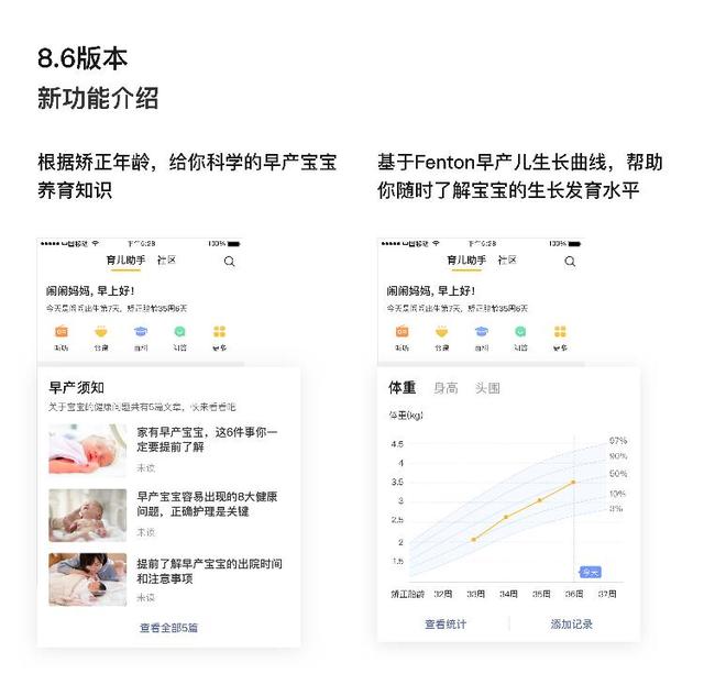 你的育儿经▲亲宝宝APP升级“智能育儿助手”增设早产儿专属版本
