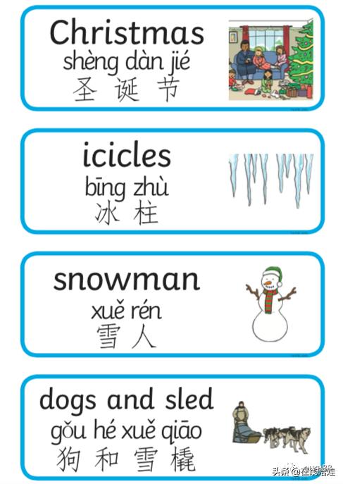 【你的育儿经】免费下载｜英语启蒙的关键，日常生活闪卡31个主题近2000单词