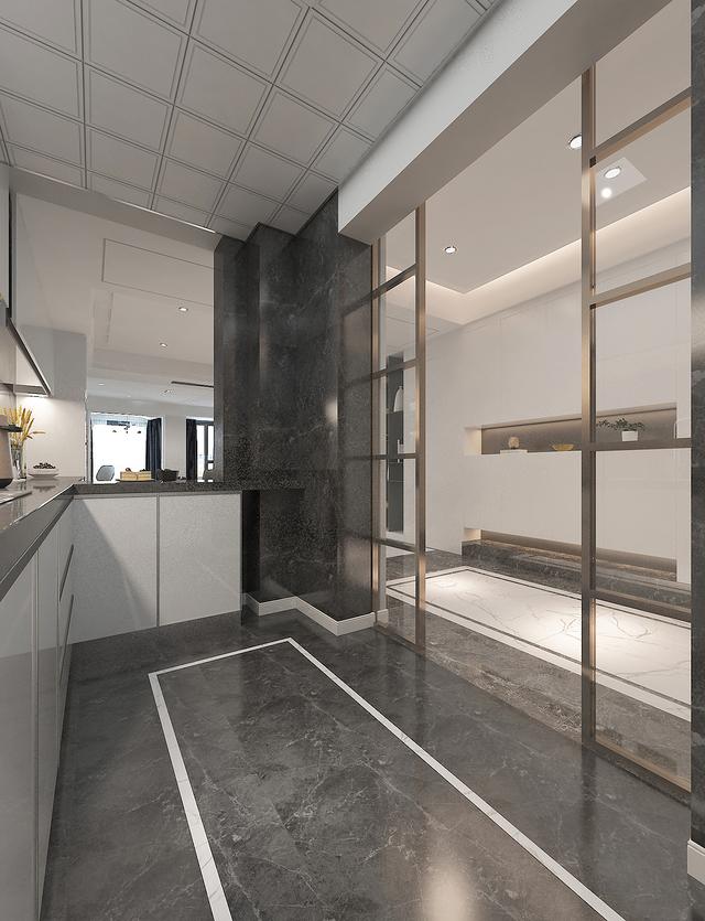 她将自己156平极简风新家，晒到同学群里，惹得大家都羡慕不已