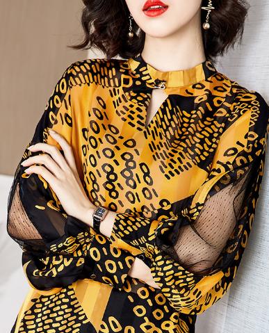 [第五大道]太漂亮了，当下巨火的“雪纺小衫”，精致又时尚，美得让人心动