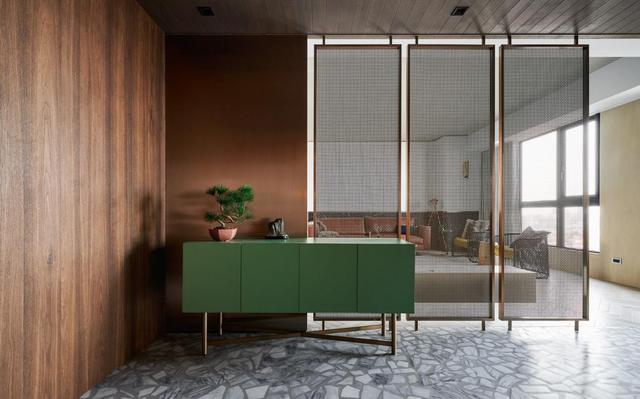 现代简约装修案例，设计和配色都很大气