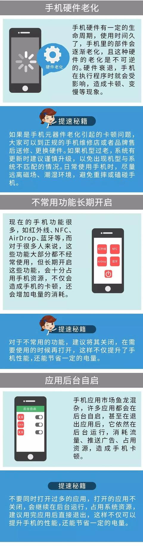 手机又卡又慢？几个简单操作让你的手机大幅提速